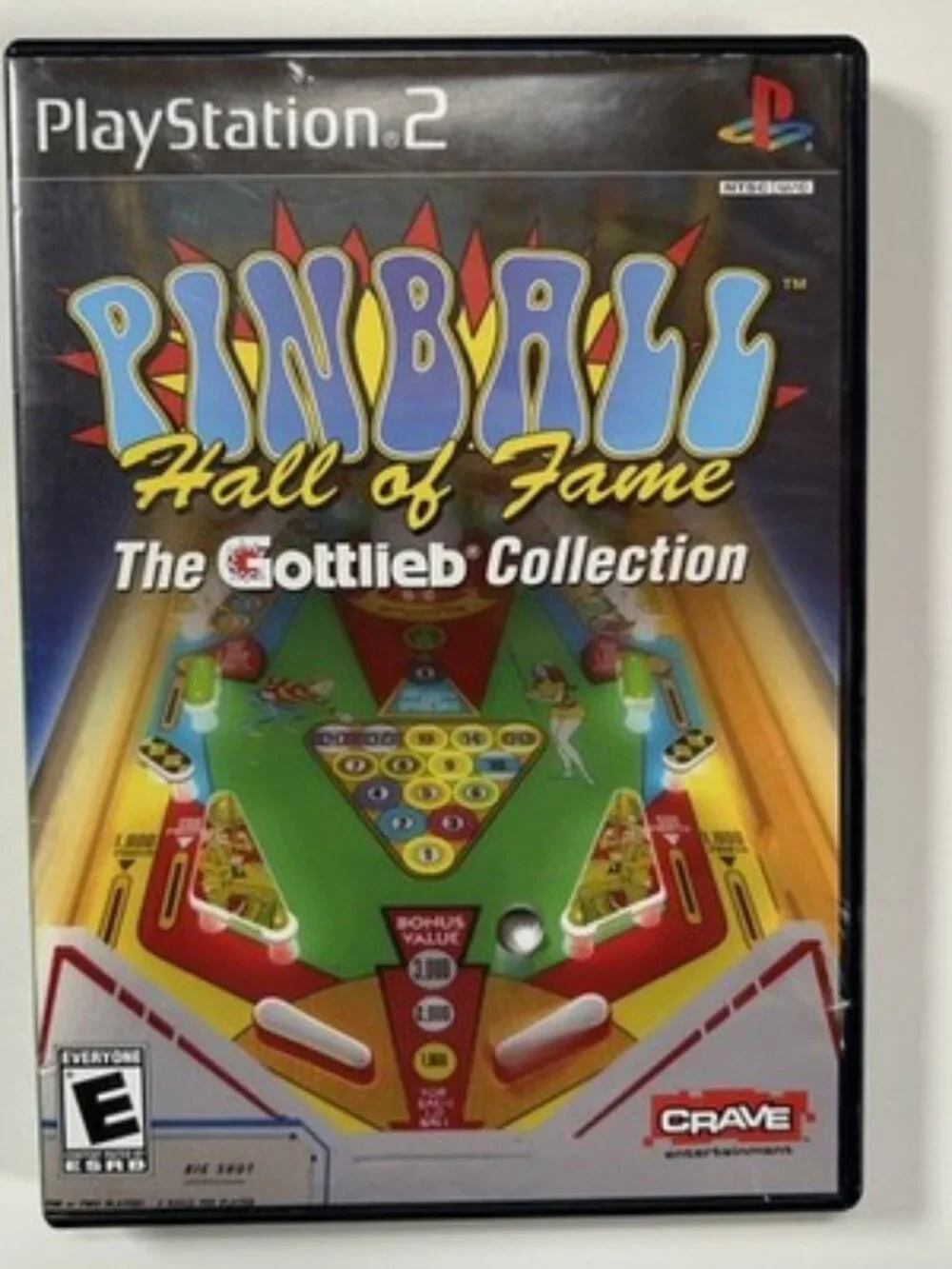 Pinball Hall of Fame: The Gottlieb PlayStation 2 PS2 Complete in Box CIB TESTED